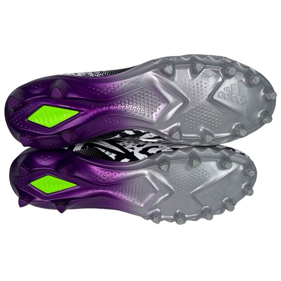 Adidas Freak 23 Combine Bounce Mens Size 16 Football Cleats Mismatch Design Sock - Picture 6 of 8